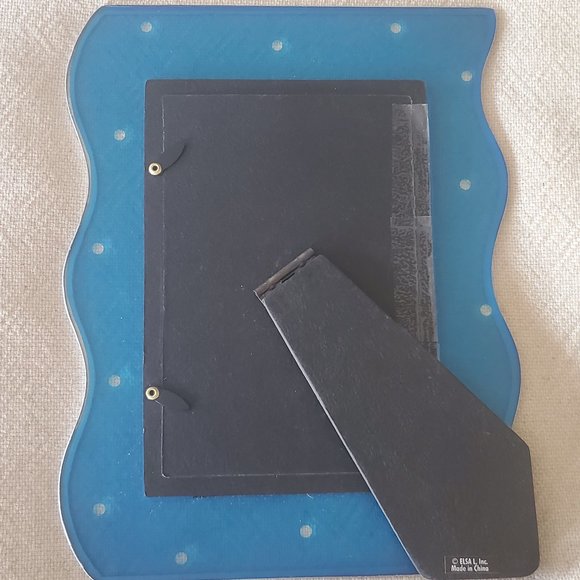 NIB Potter & Smith Handscreened Glass 4"x6" Picture Frame - Picture 2 of 10